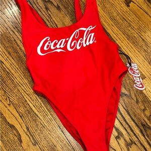 NEW Coca cola one piece swimsuit 👙🥤